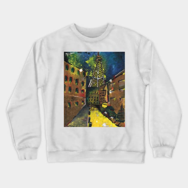 Paris Crewneck Sweatshirt by Blue Afro